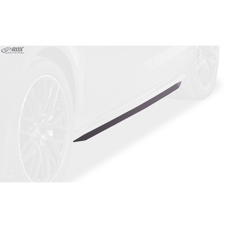Sideskirts 'Slim'  Audi A8 (4H) 2010-2017 (ABS zwart glanzend)