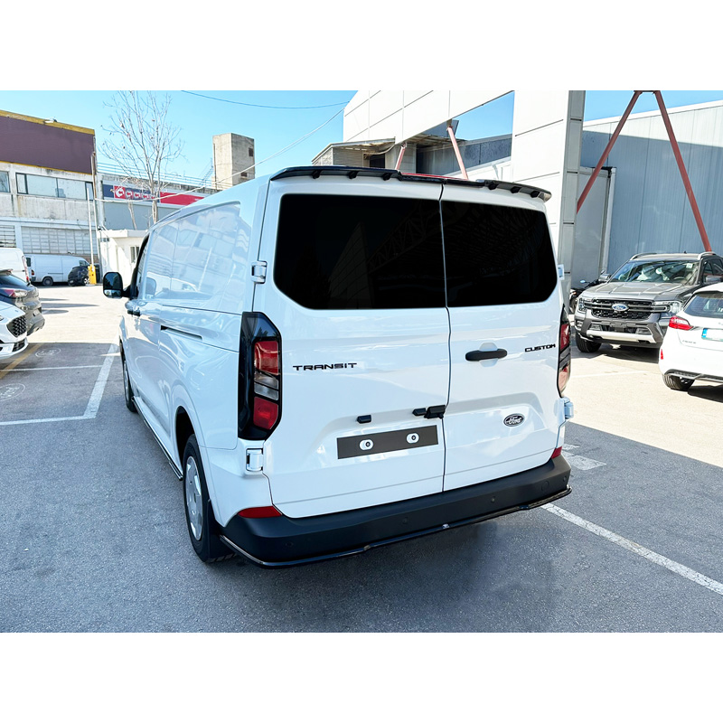 Dakspoiler  Ford Transit Custom (V710) 2023- & Volkswagen Transporter T7 2024- (met 2 achterdeuren) (PU)