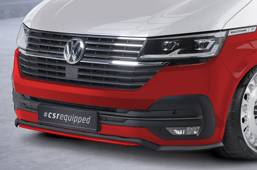 Voorspoiler VW T6.1 Bus CSR Mat Zwart