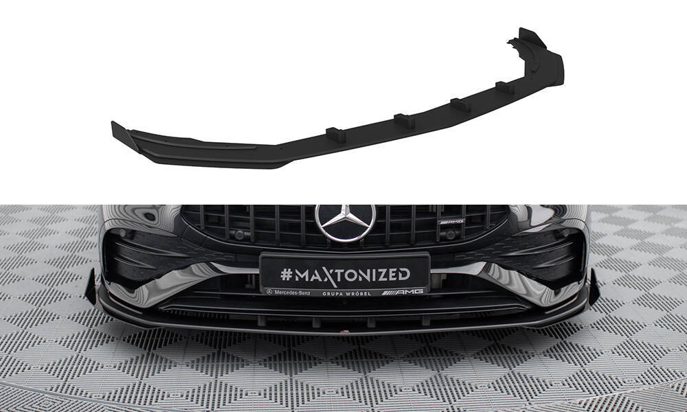 Voorspoiler met Canards Mercedes A Klasse AMG Pakket / A35 AMG Maxton Street Pro