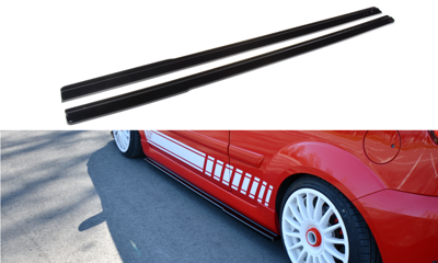 Zijskirts Ford Fiesta ST Mk6 Glans Zwart