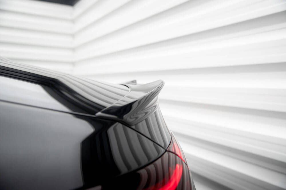 Spoiler Mercedes Benz CLA Coupe C118 Maxton Glans Zwart