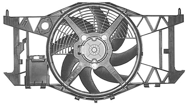 Radiator FAN COMPLEET LAGUNA 94-01 380mm 1.6/2.0-16V/1.9T/2.2D -