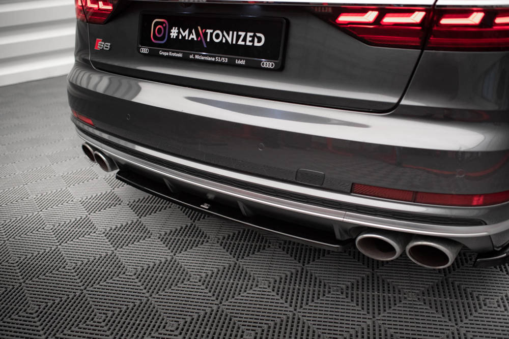 Diffuser Audi S8 D5 Maxton Glans Zwart