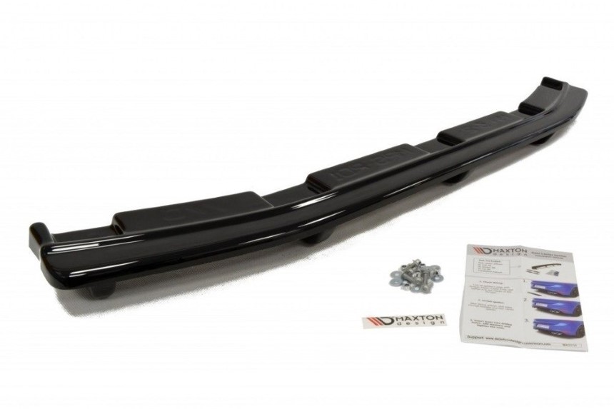 Diffuser Mazda 3 MK2 Maxton Design glans zwart