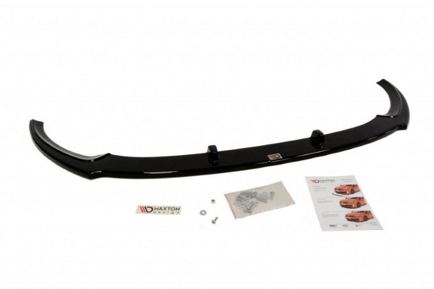 Voorspoiler Opel Corsa E OPC/VXR Maxton Design glans zwart V.1