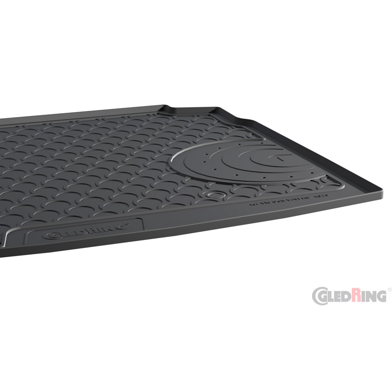 Rubbasol (Rubber) Kofferbakmat  Volkswagen Golf V & VI HB 3/5-deurs 2003-2012 (met ruimtebesparend reservewiel)