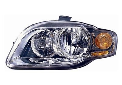 koplamp, H7+H7, elektr verstelb, incl stelmotortje, rechts,-09/2