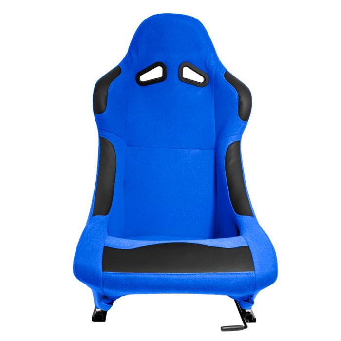 Sportstoel 'BW' - Blauw - Vaste rugleuning - incl. sledes