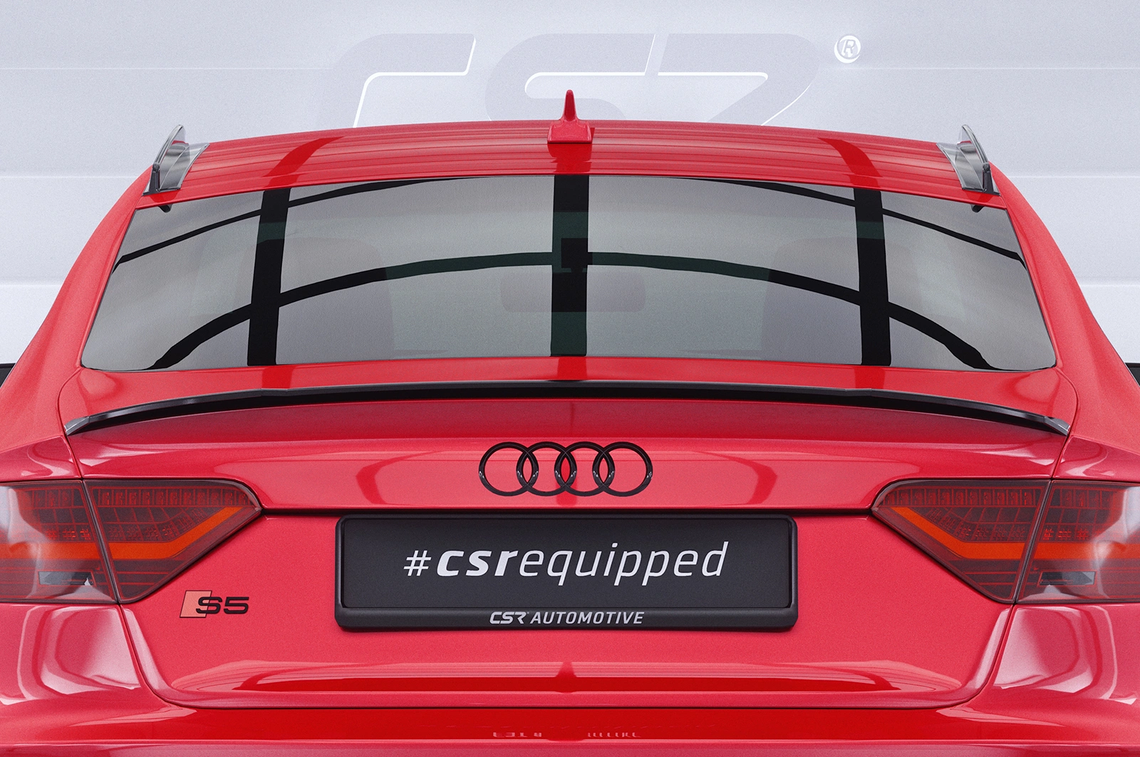 Achterspoiler Audi A5 / S5 8T Sportback (2009–2016) Glans Zwart – CSR Automotive