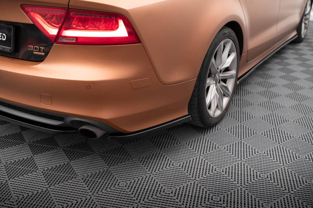 Zijdiffuser Audi A7 C7 Maxton Glans Zwart