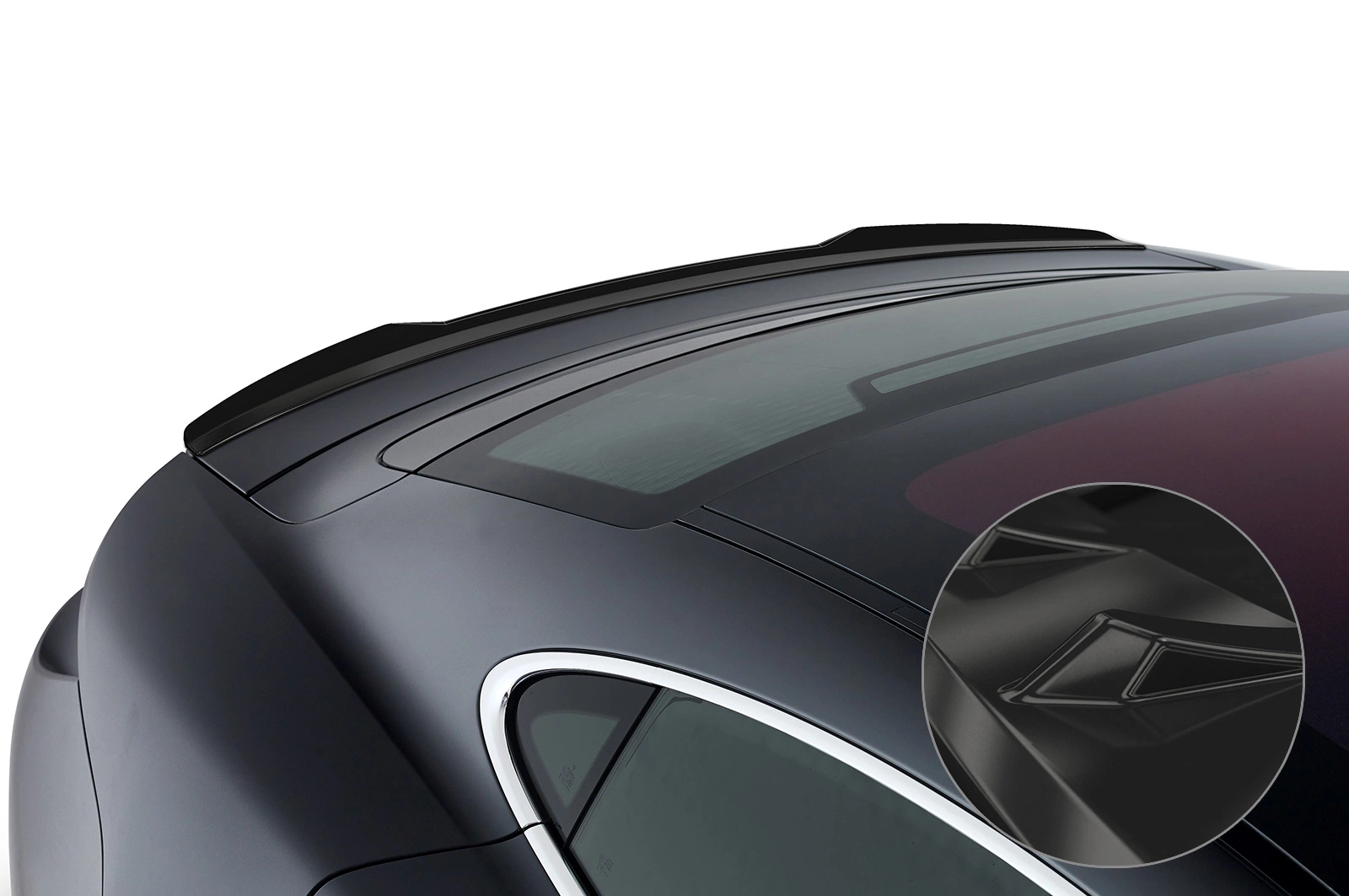 Achterspoiler Porsche Taycan Glans Zwart 2019 – CSR Automotive