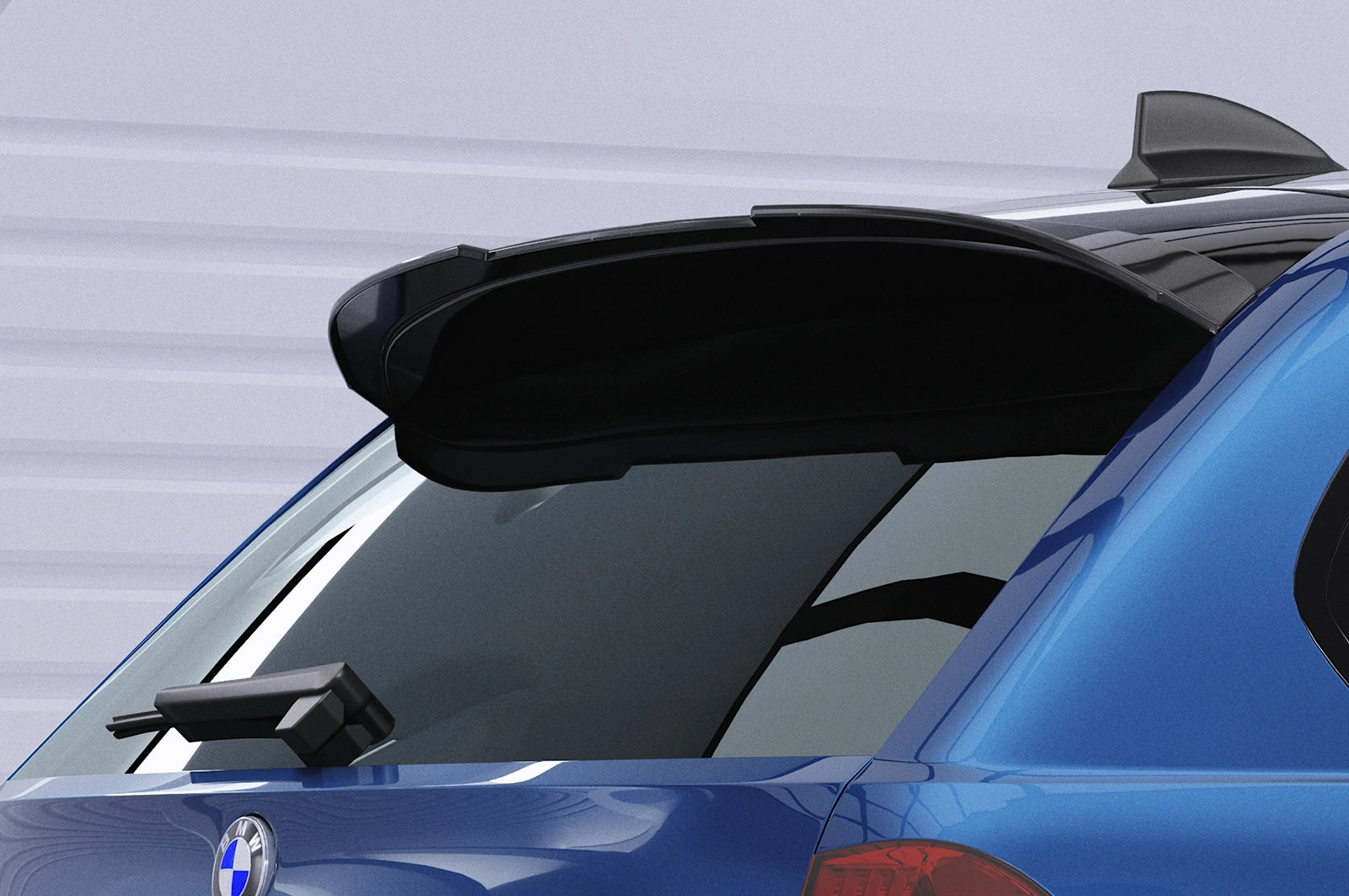 Achterspoiler BMW 3er E91 (09/2005–05/2012) Glans Zwart – CSR Automotive