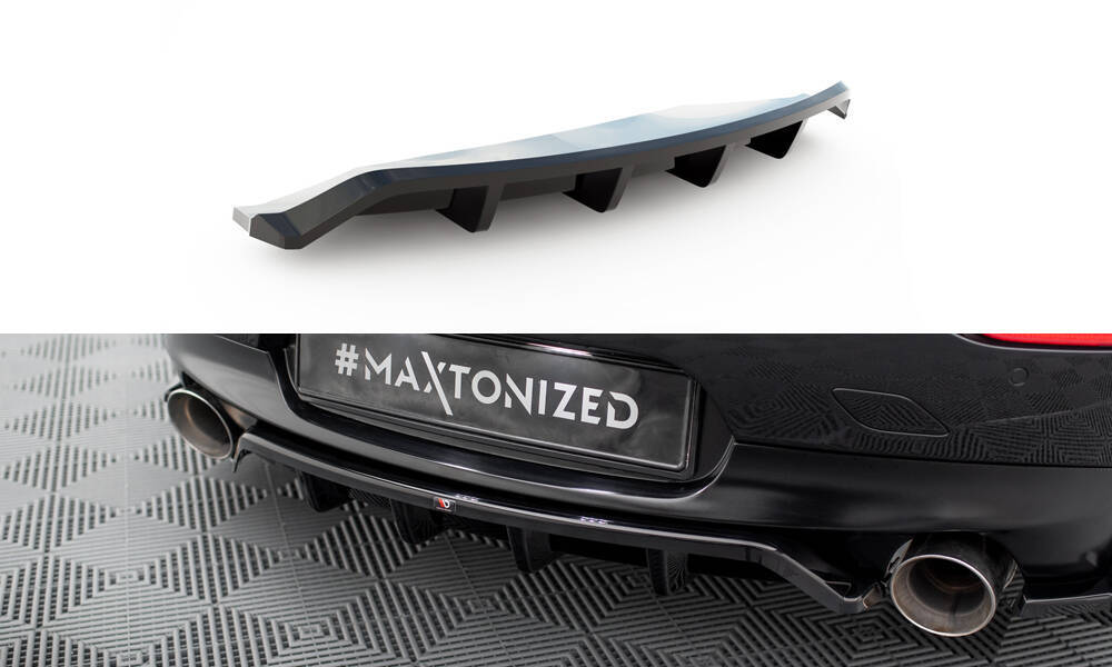 Diffuser BMW Z4 M Pakket E89 FL Maxton Glans Zwart
