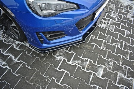 Voorspoiler Subaru BRZ Maxton Design glans zwart V.1