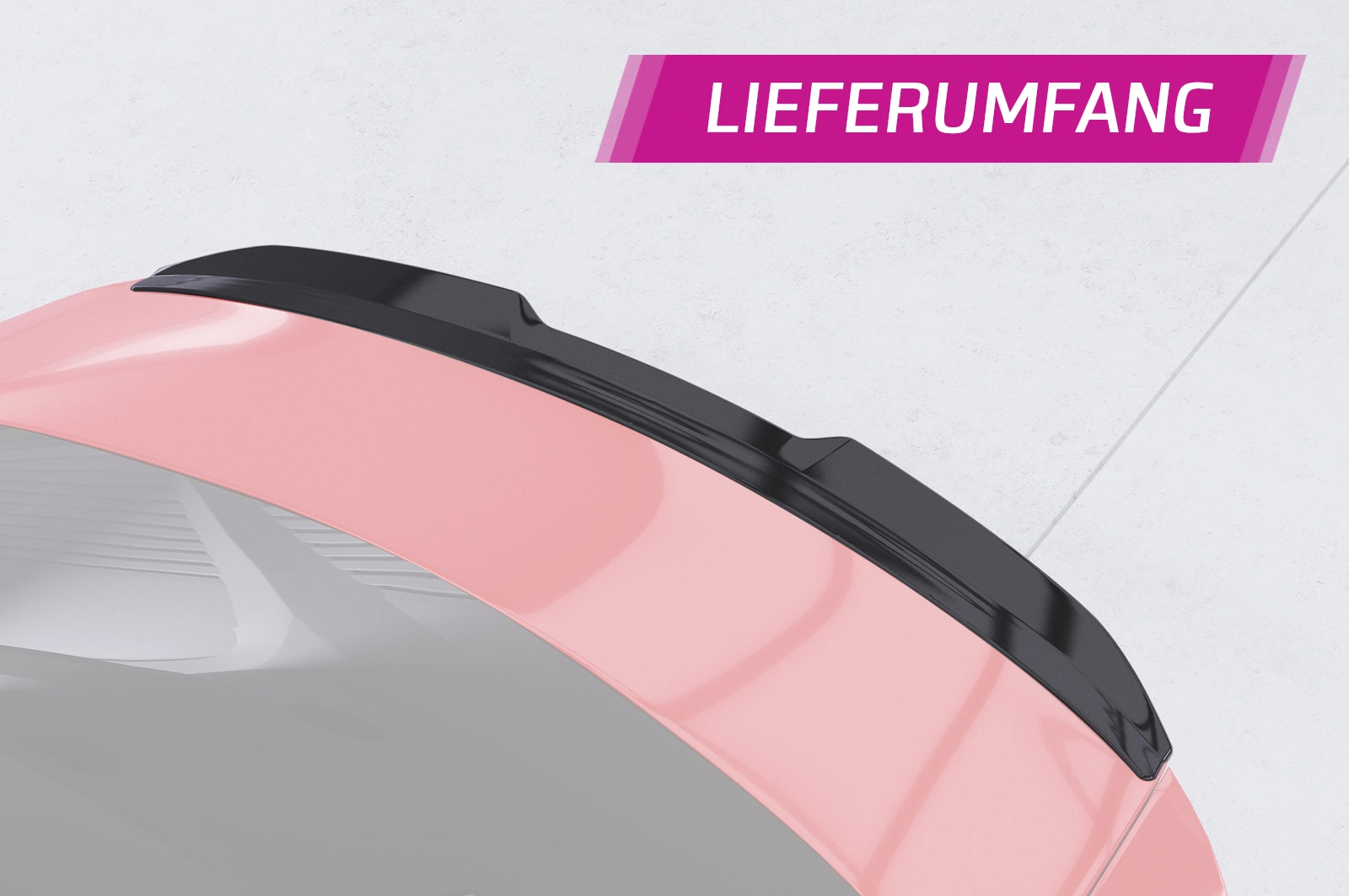 Achterspoiler Audi A3 8V Limousine Glans Zwart (05/2013–02/2020) CSR