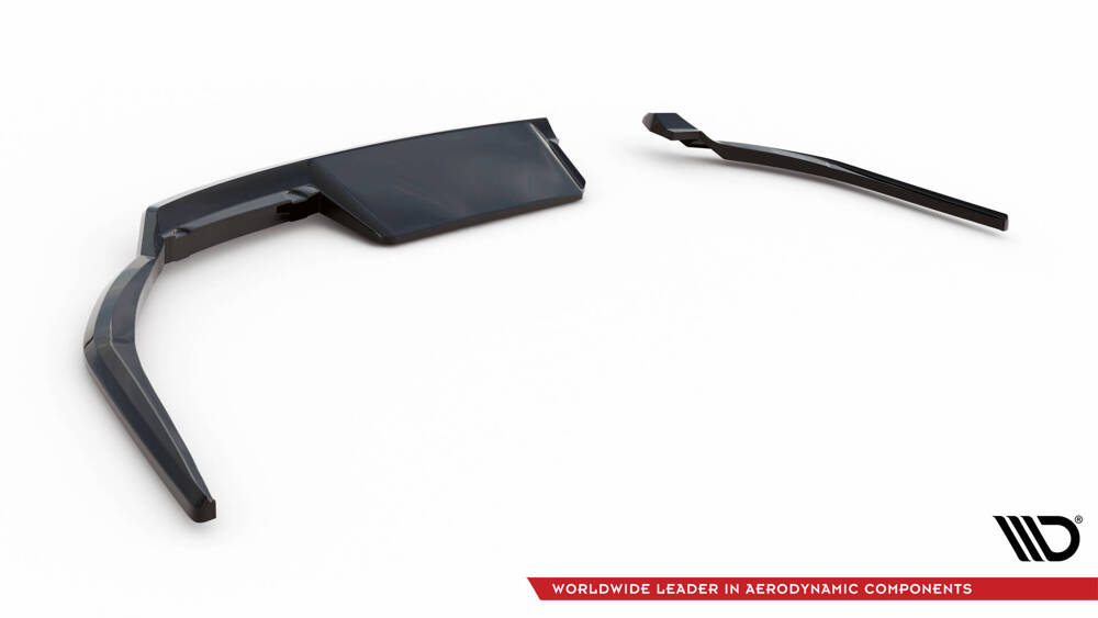 Achterbumper diffusor Jaguar XE X760 FL Maxton Glans Zwart