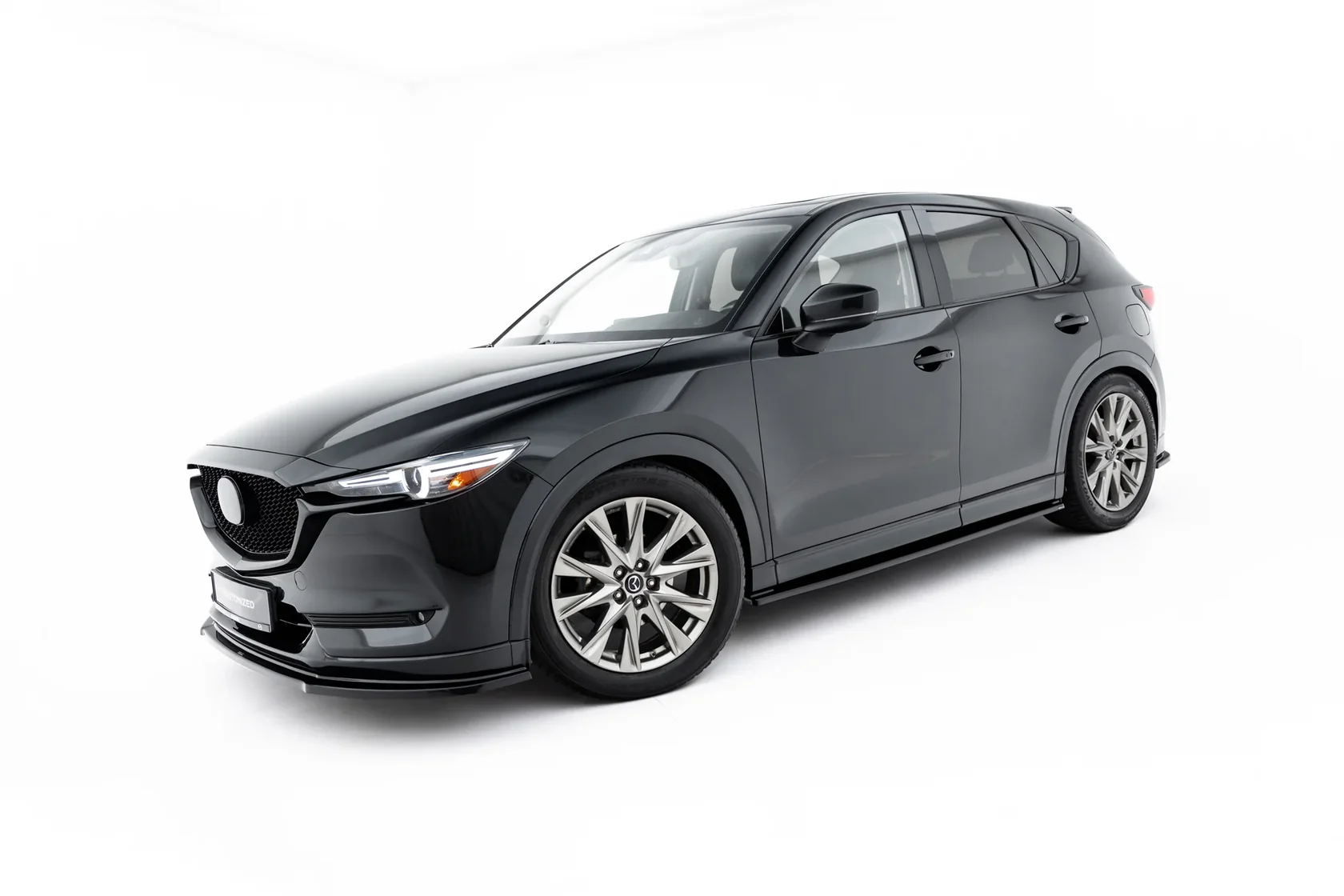 Zijskirt Mazda CX-5 Mk2 Glans Zwart