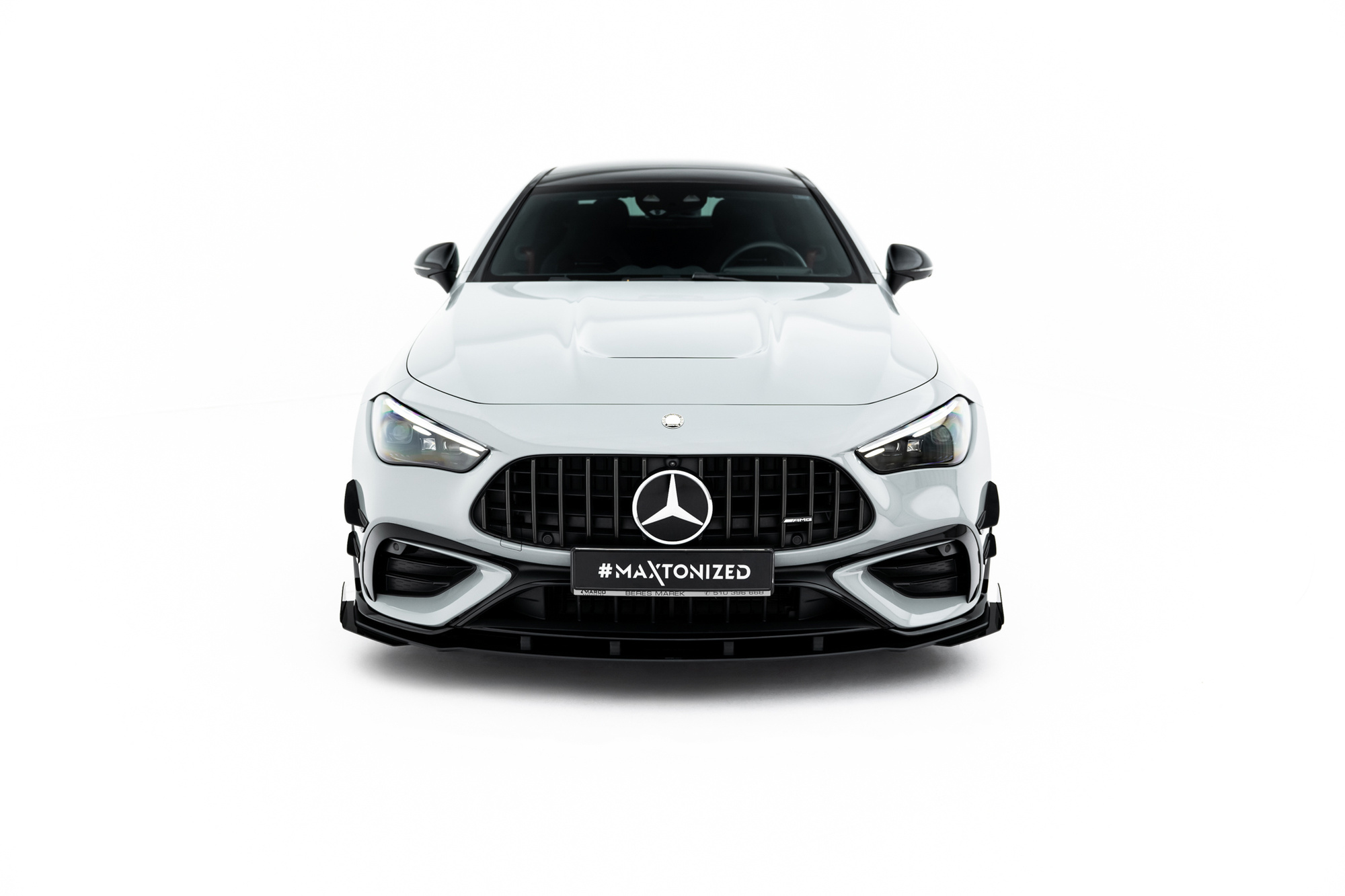 Street Pro Voorspoiler + Flaps Mercedes-AMG CLE 53 Aero C236 2023 – 2025