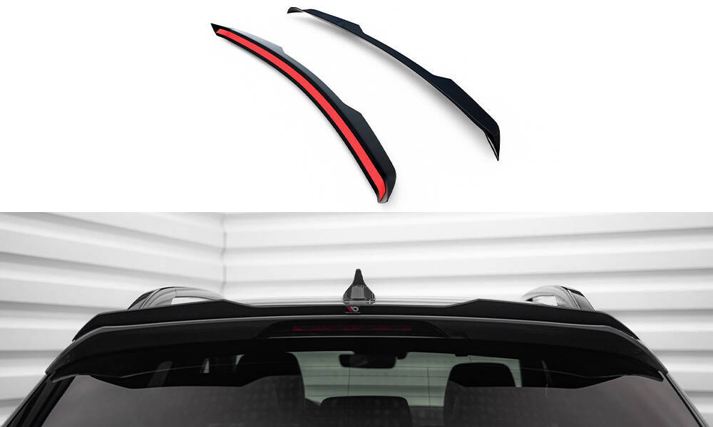 Spoiler Mazda 6 Estate Mk3 FL Maxton Glans Zwart