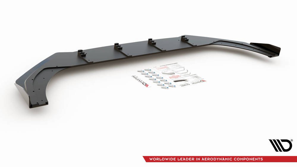 Voorspoiler met Canards Street Pro Volkswagen Golf 8 GTI / R-Line Maxton