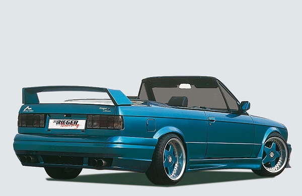 Achterbumper BMW E30 Poleyester Rieger