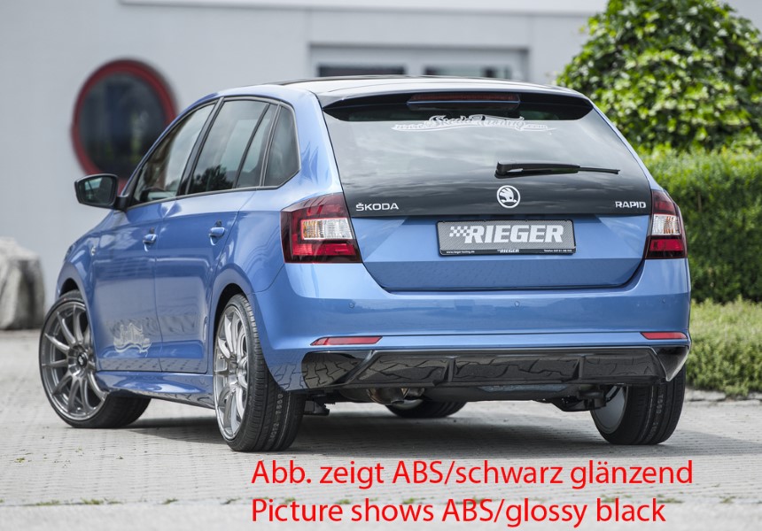 Diffuser Skoda Rapid (NH) Rieger