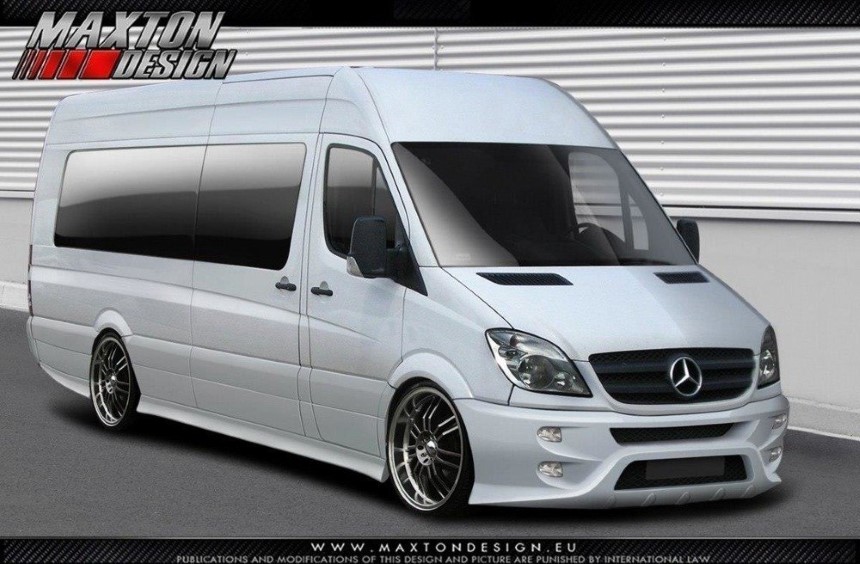 Voorbumper Mercedes Sprinter Mk2 Maxton Design
